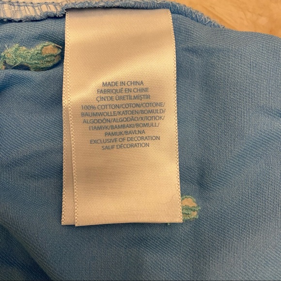 NEW Ralph Lauren Cotton Blue Shorts Size 6M - Picture 4 of 4